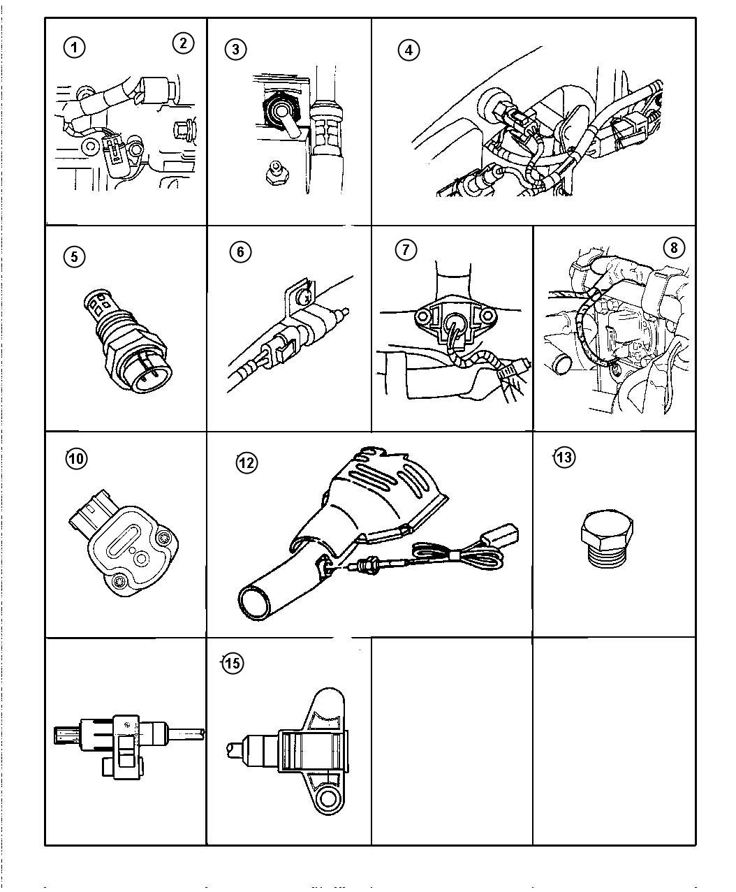 Diagram Sensors. for your Chrysler