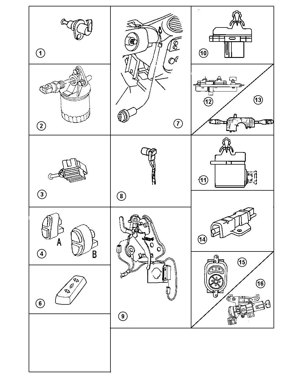 Diagram Switches. for your Chrysler