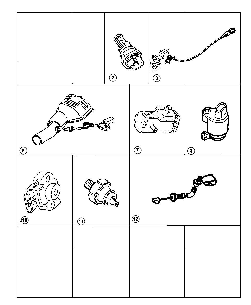 Diagram Sensors. for your Jeep