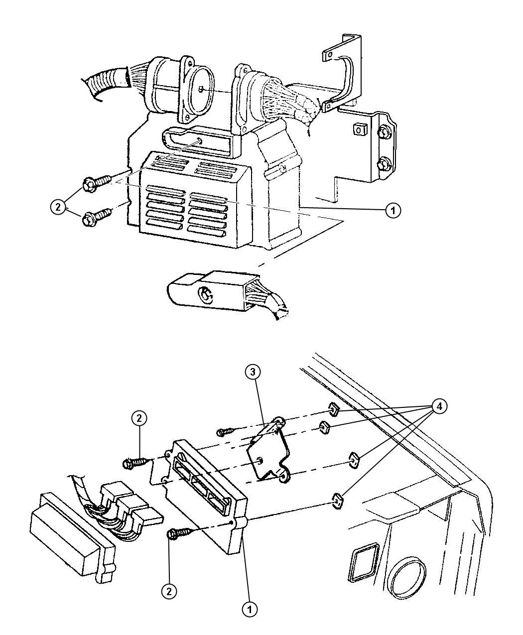 Jeep Liberty Module. Powertrain control. Remanufactured - R6041606AH ...