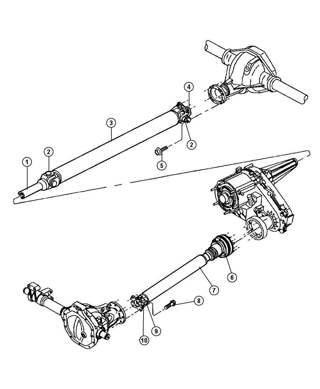 Shaft,Propeller,Front and Rear,DN5. Diagram