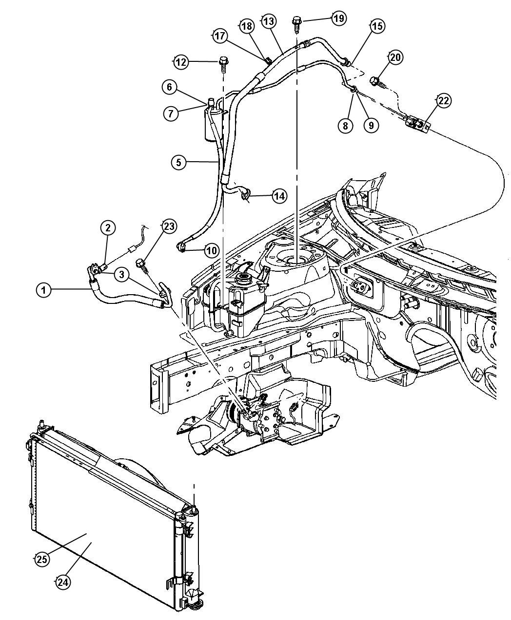 Diagram Plumbing, Air Conditioning. for your 2018 Ram 1500   