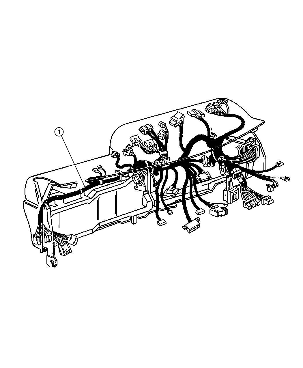 Diagram Wiring Instrument Panel. for your Dodge