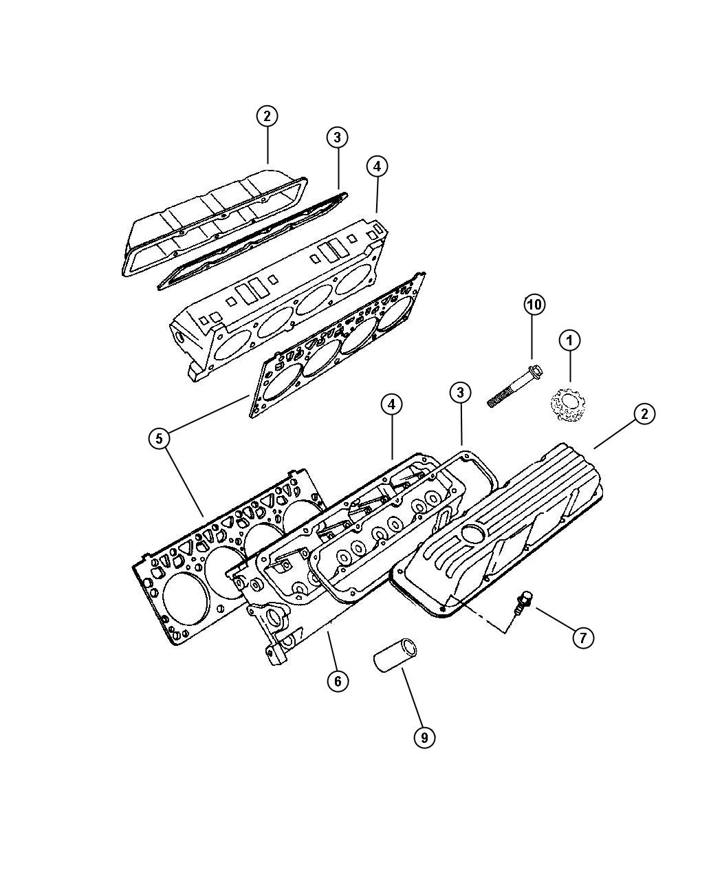 Cylinder Head. Diagram