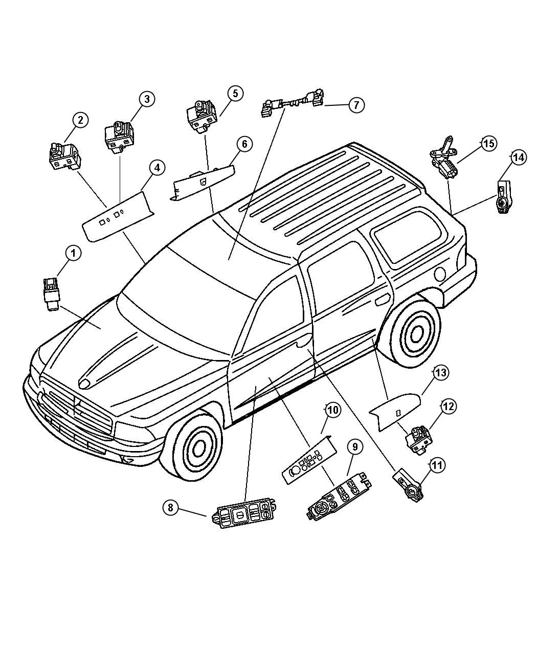 Switches Body. Diagram