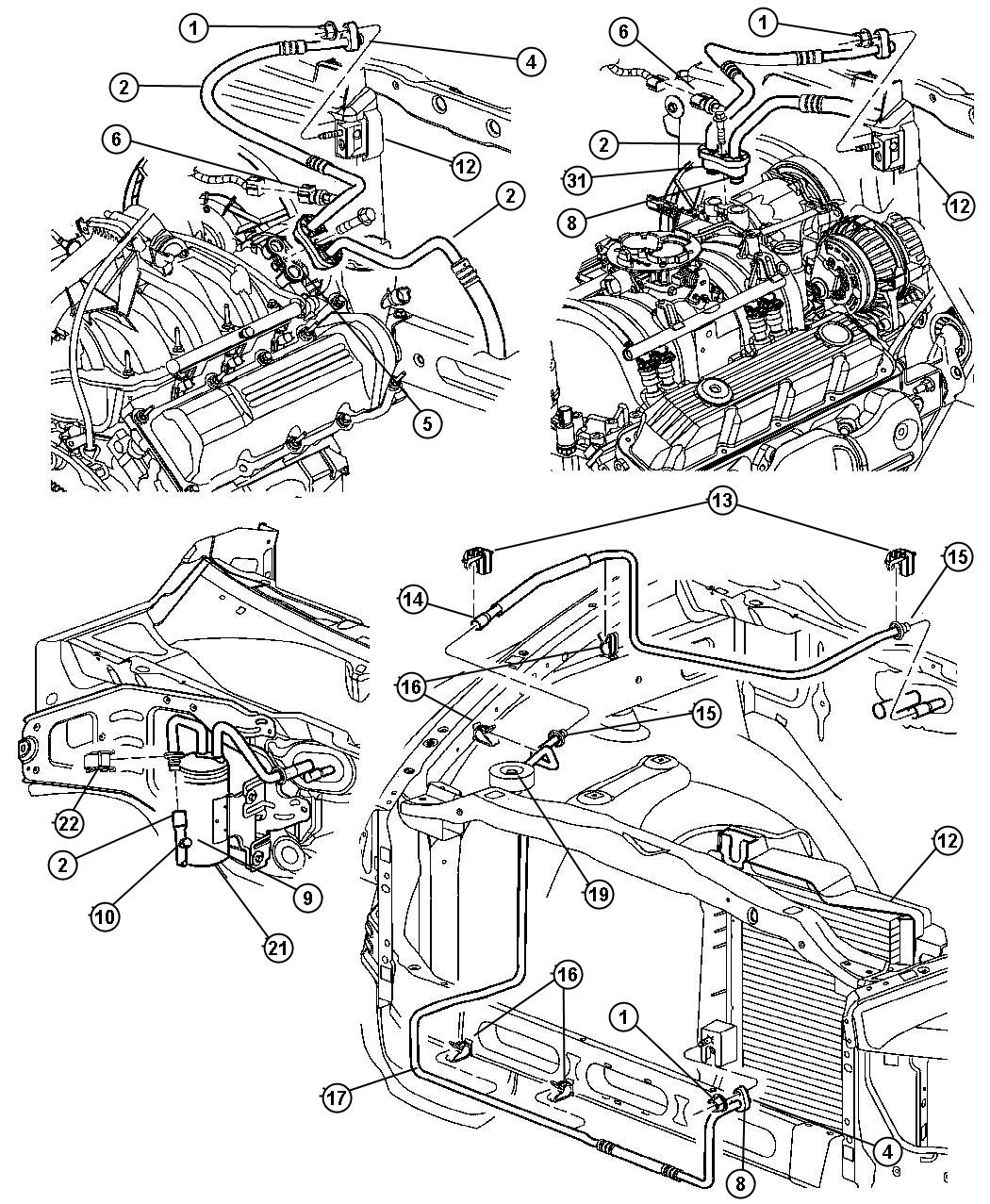 Dodge Ram Air Conditioning Diagram