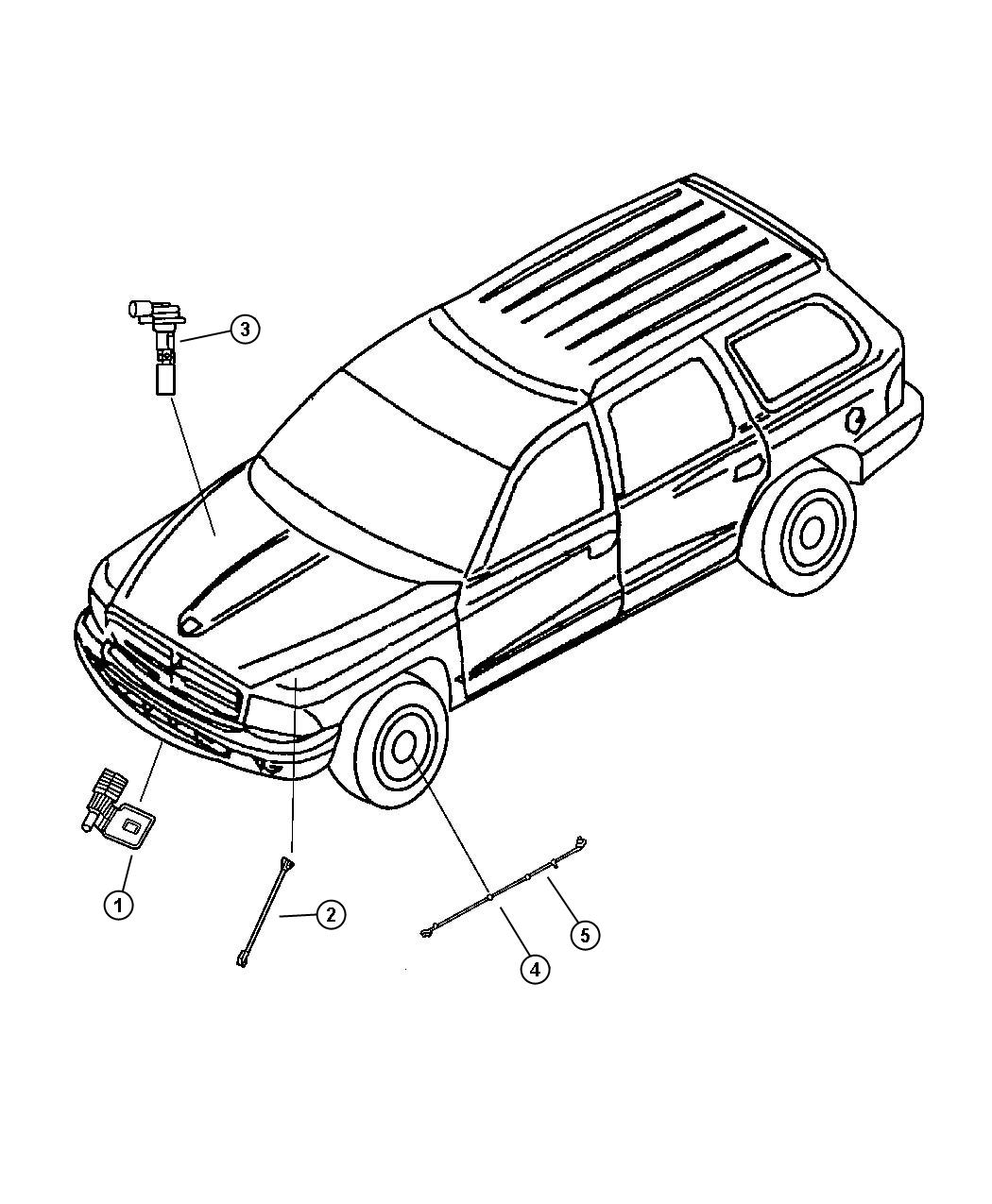 Diagram Sensors Body. for your Dodge