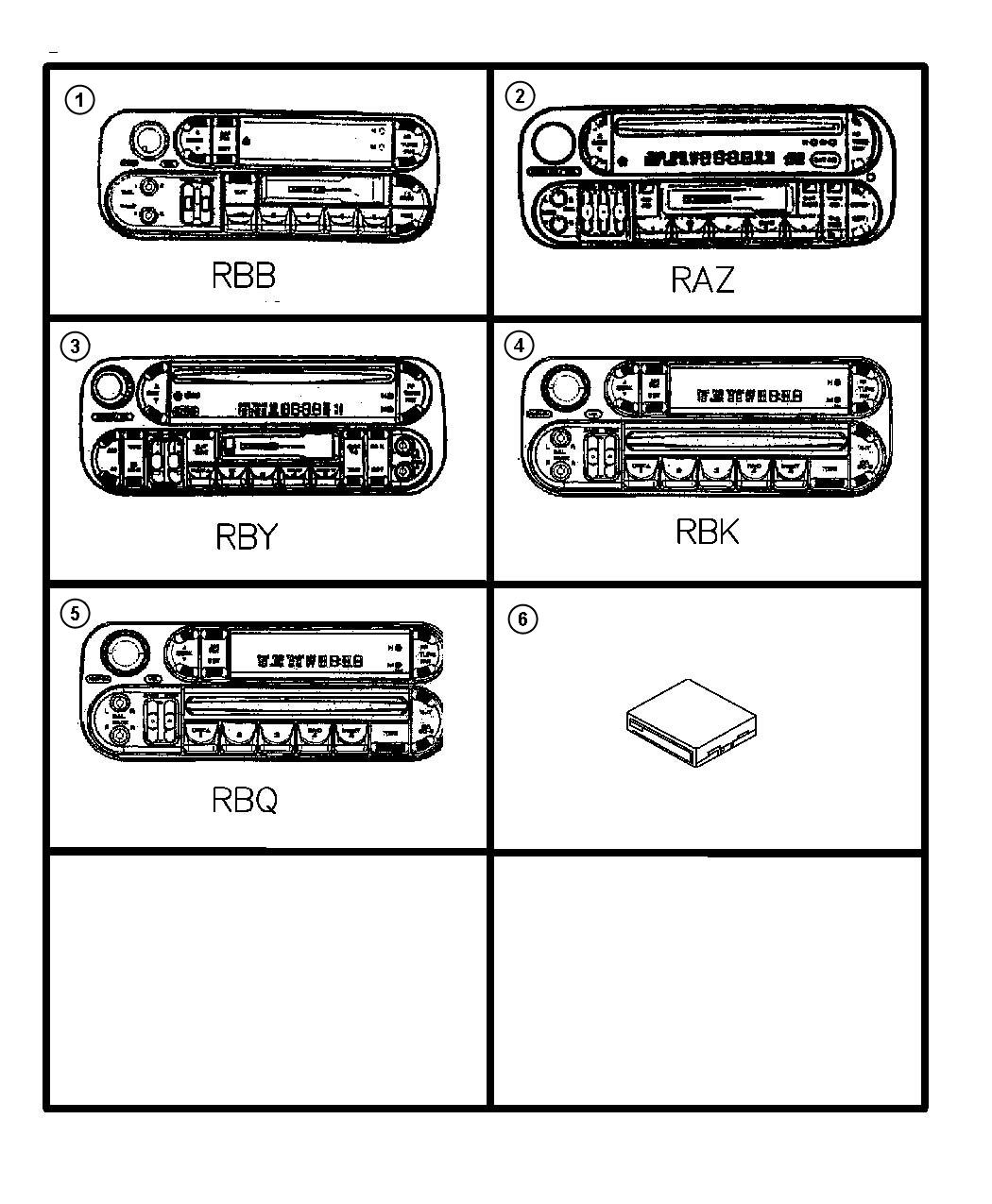 Diagram Radio. for your 2019 Dodge Grand Caravan   