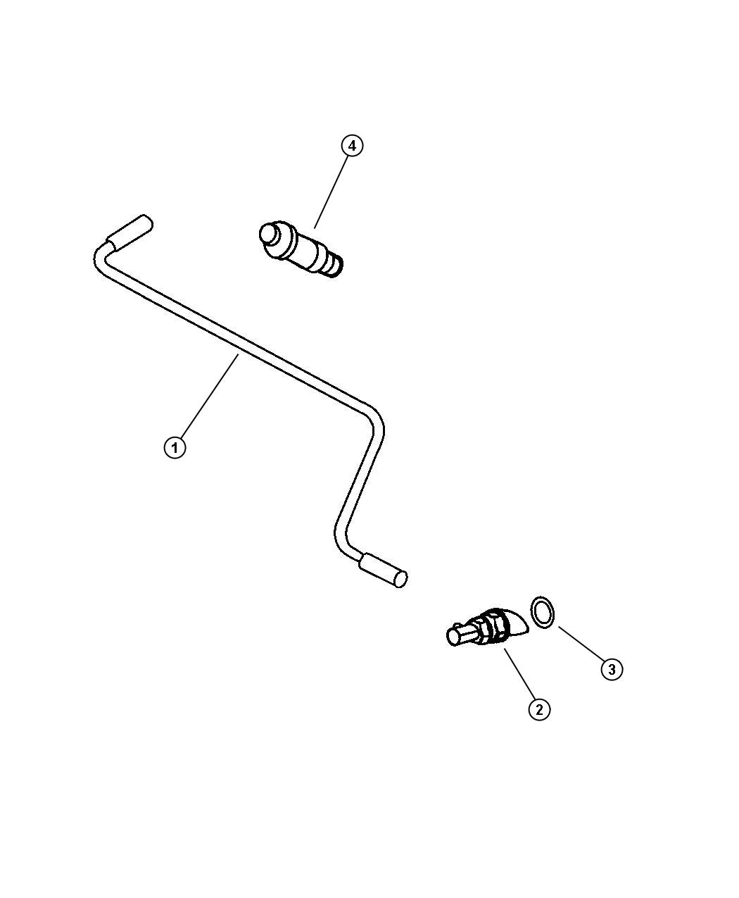 Diagram Crankcase Ventilation, 4.7 [Engine- 4.7L V8 MPI]. for your 2000 Chrysler 300  M 