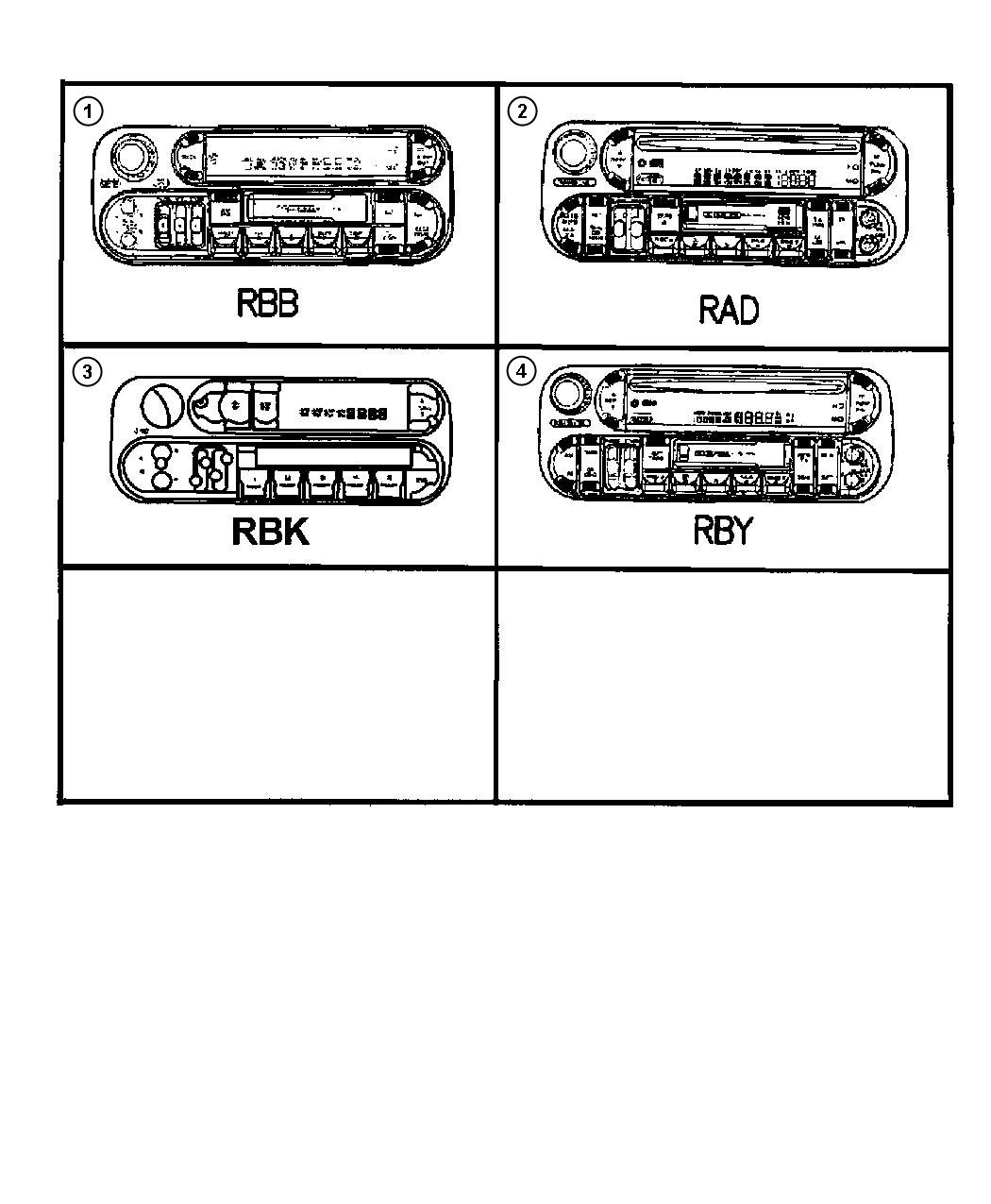 Diagram Radio. for your 2019 Dodge Grand Caravan   