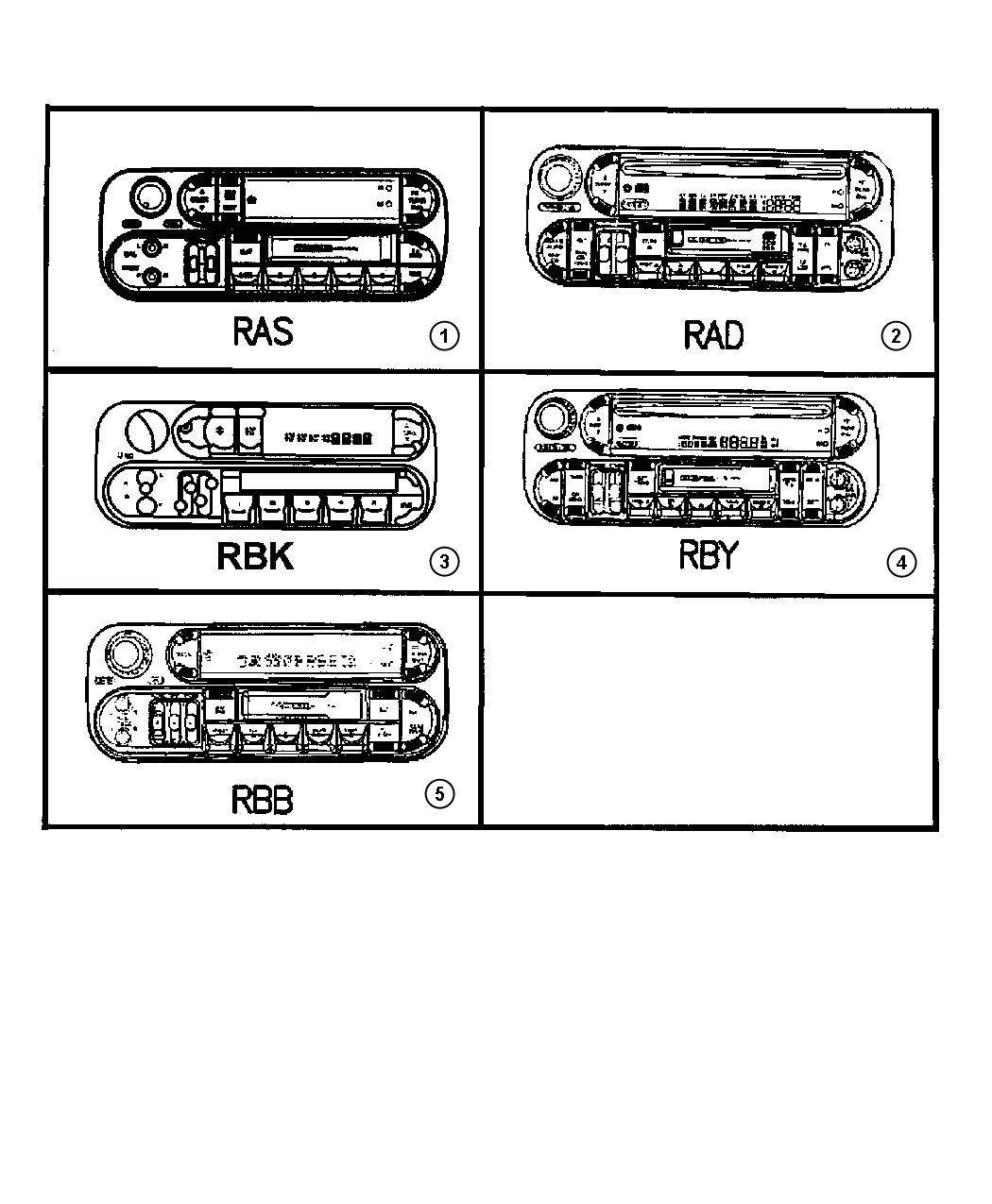 Diagram Radios. for your 2019 Dodge Grand Caravan   