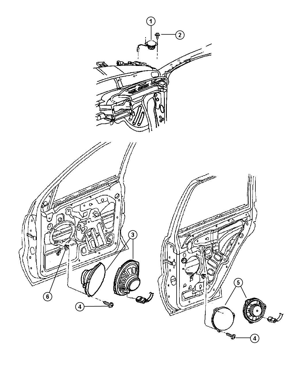 Speakers. Diagram