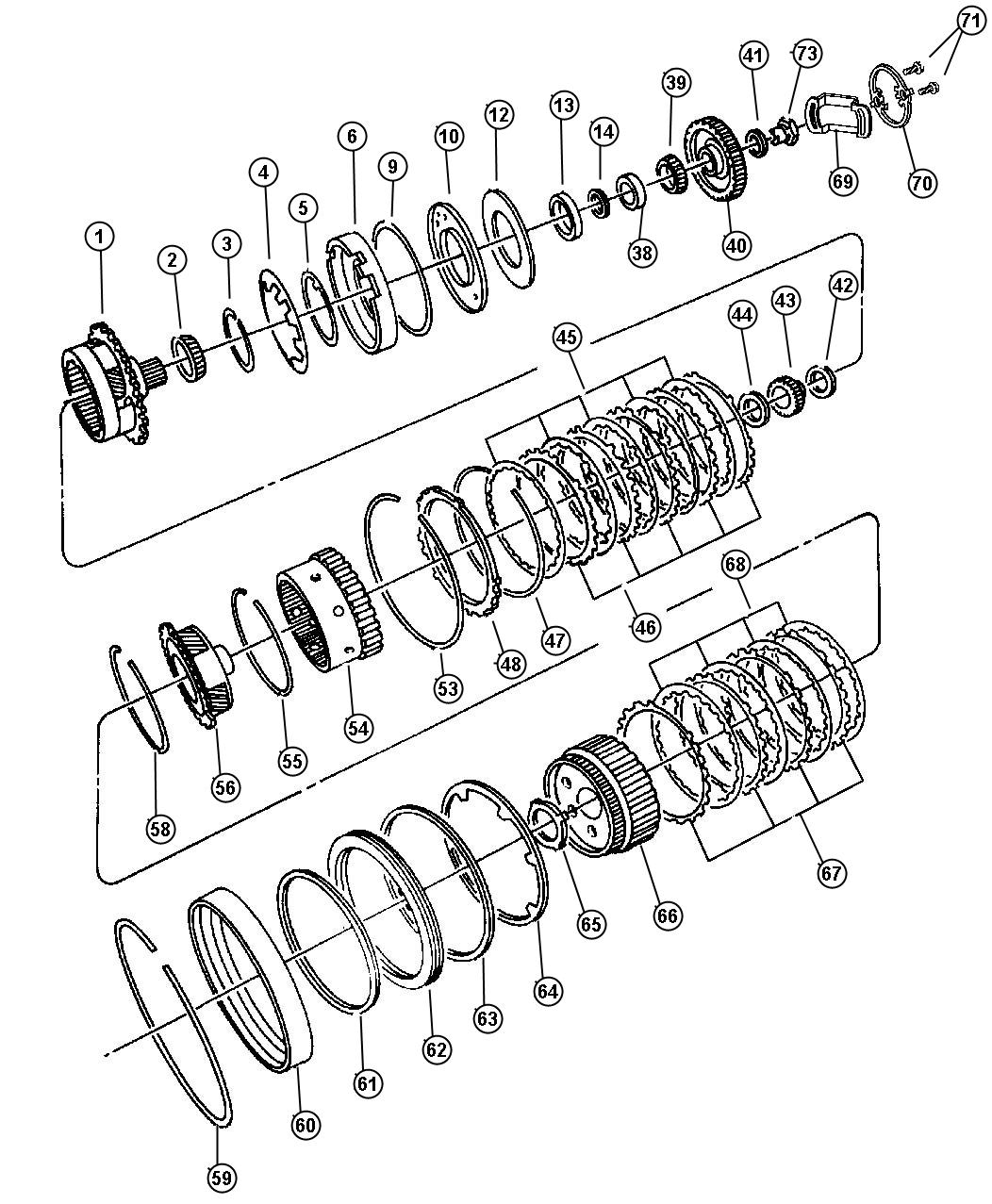 Diagram Gear Train. for your Chrysler