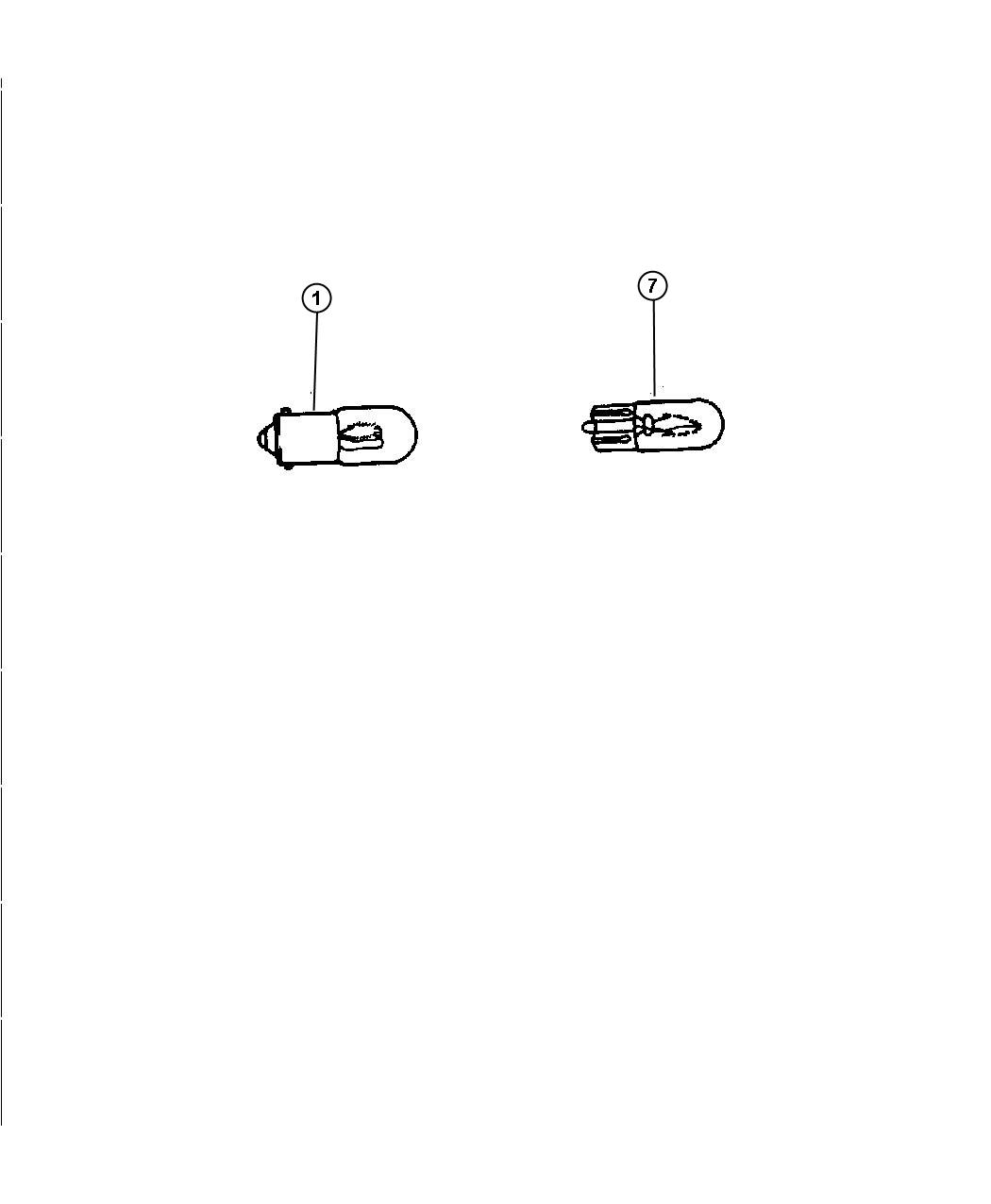 Bulbs. Diagram