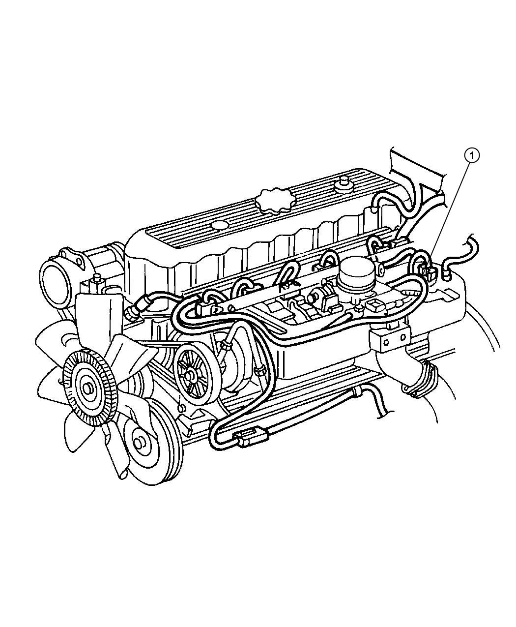 Jeep Liberty Wiring. Engine. Up to 01/13/04 - 56044216AE | Libertyville IL