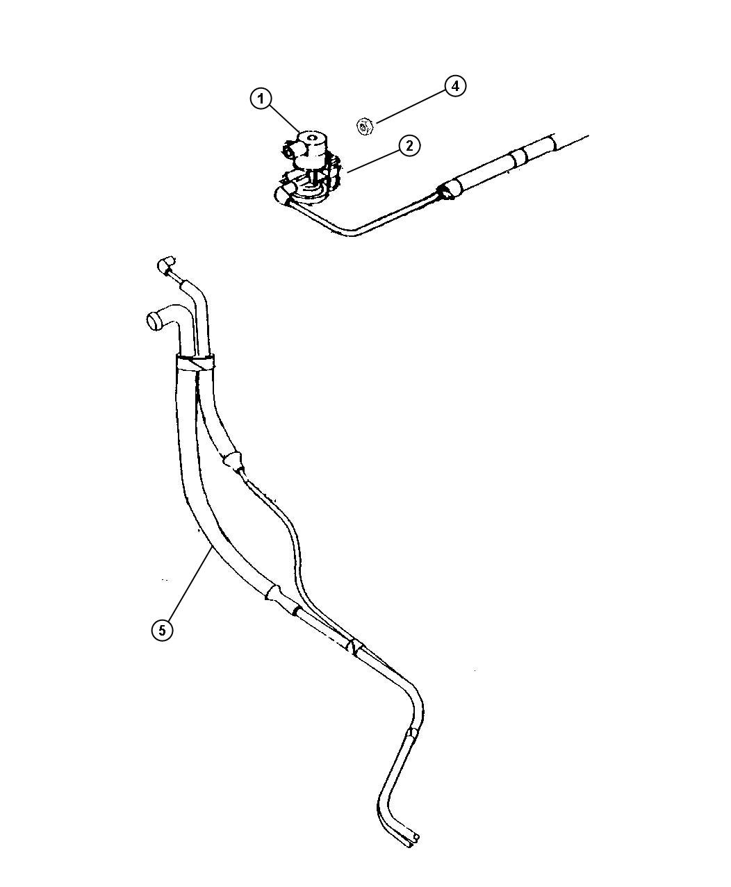 Diagram Emission Control Vacuum Harness,. for your Dodge