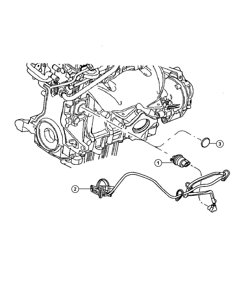 Diagram Block Heater [Engine - 2.4L I4 DOHC 16V Turbo][Engine - 2.4L I4 DOHC 16V H.O. Turbo]. for your 2016 Chrysler 200   