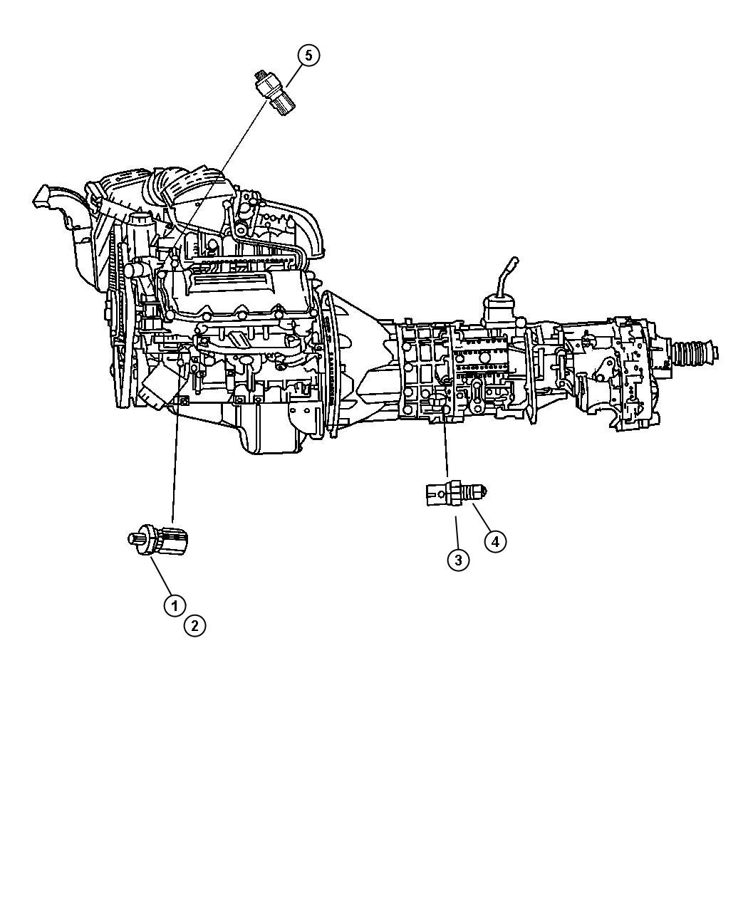 Diagram Switches, Drivetrain. for your Dodge