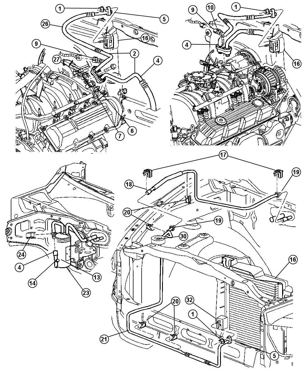 Plumbing Air Conditioning. Diagram