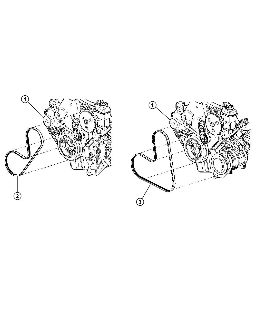 Belts. Diagram