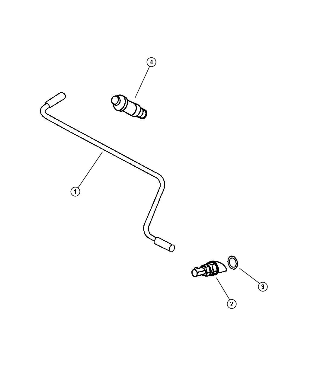 Diagram Crankcase Ventilation. for your 2000 Chrysler 300  M 