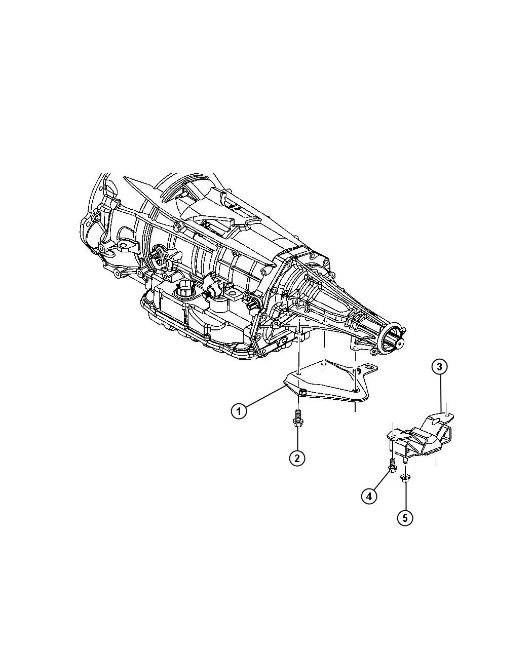 Engine Mounting Rear, 3.7L [Engine - 3.7L V6]. Diagram