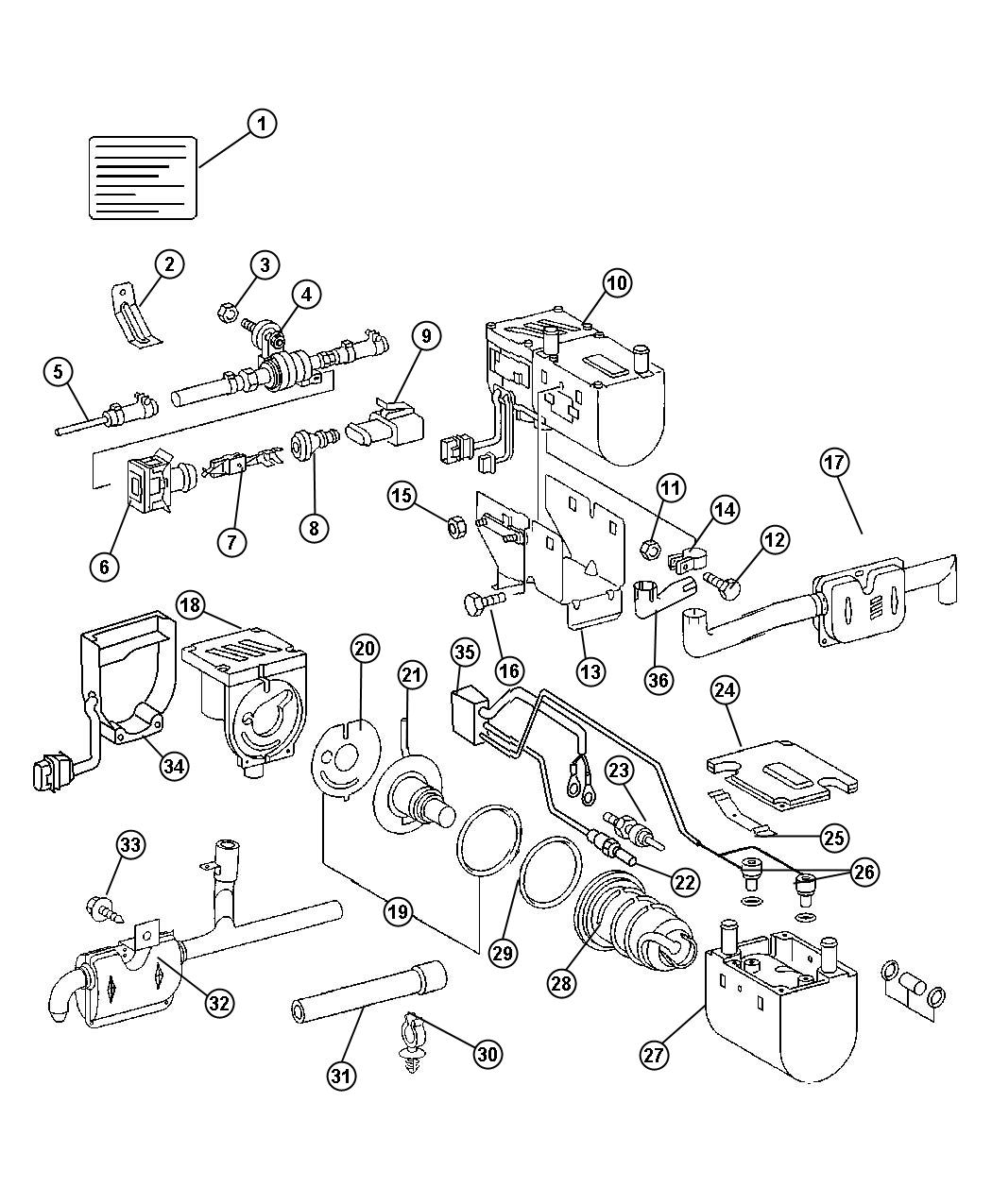 Diagram Auxiliary Warm Water Heater. for your Dodge SPRINTER  