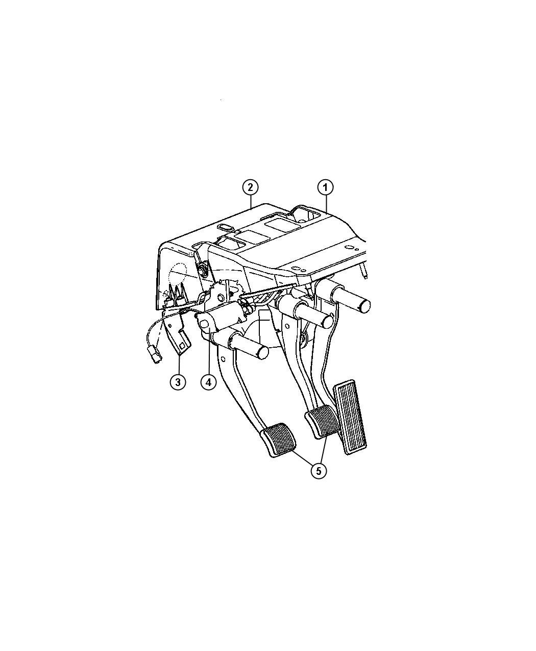 Diagram Adjustable Module. for your Dodge Ram 1500  