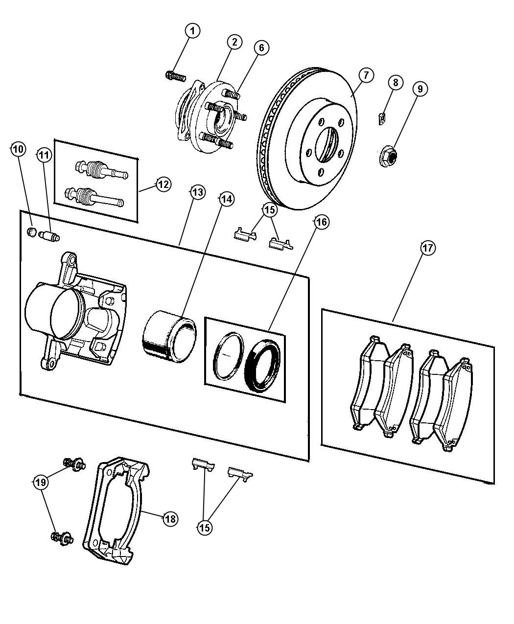 Brakes,Front. Diagram