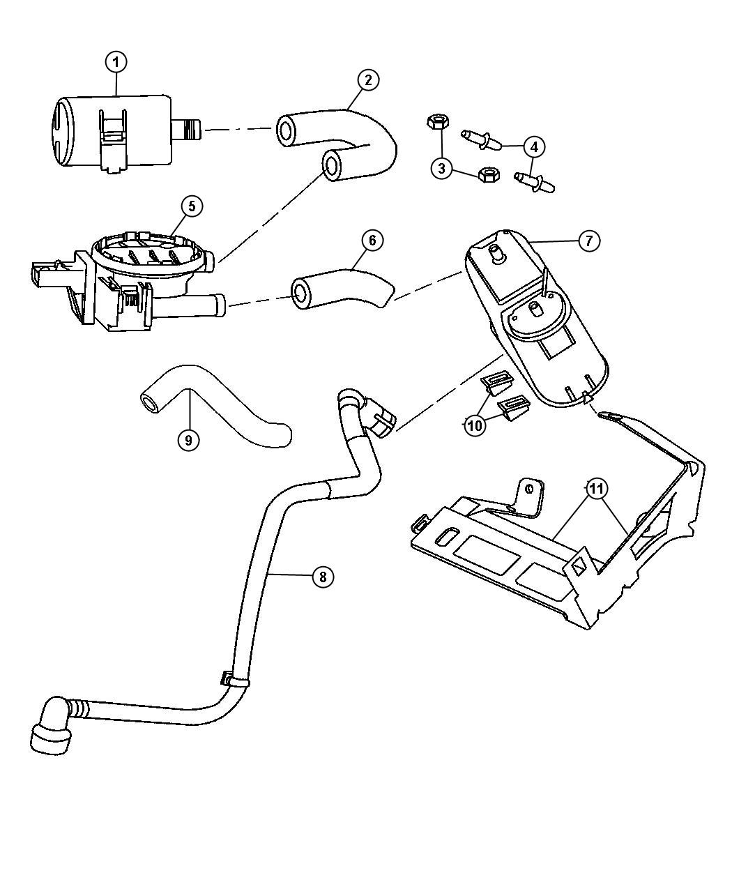 Vacuum Canister and Related. Diagram