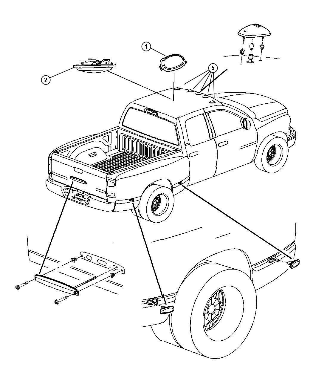 Diagram Lamps Courtesy. for your Dodge