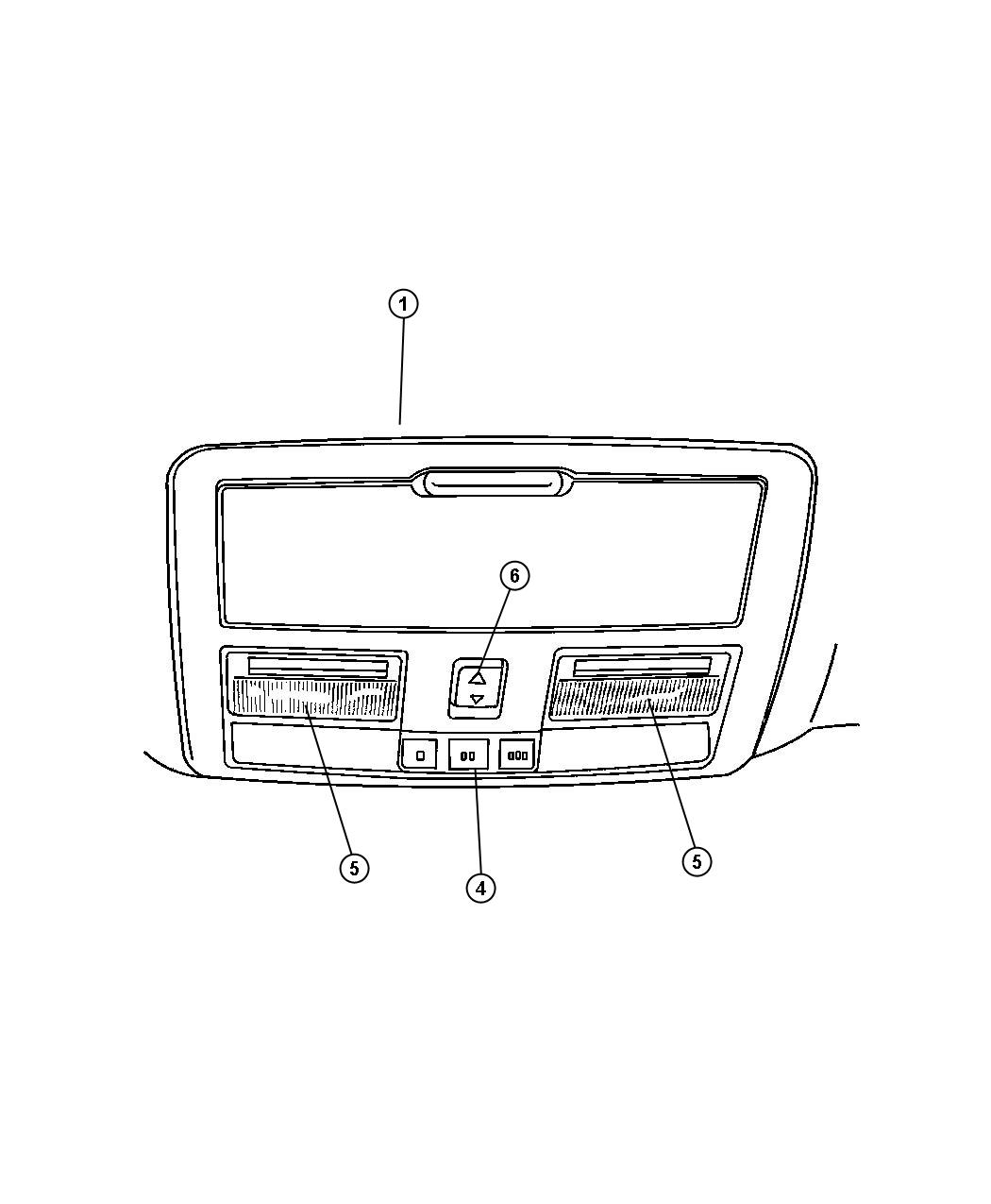 Console, Overhead. Diagram