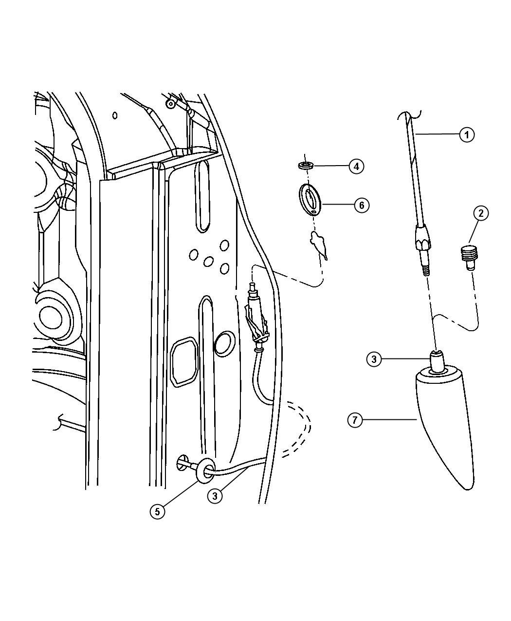 Diagram Antenna. for your Dodge