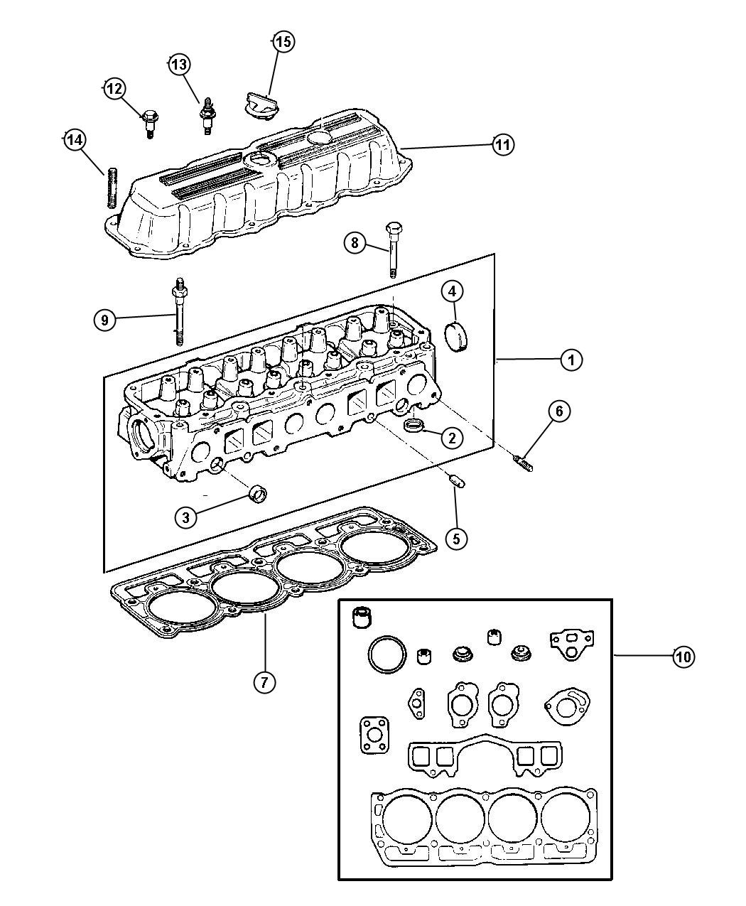 Cylinder Head. Diagram