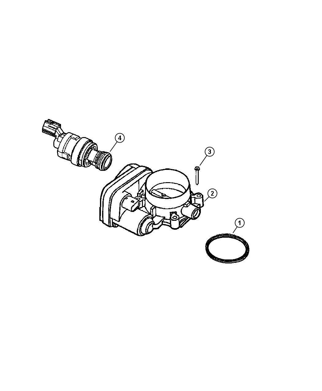 Diagram Throttle Body. for your 2005 Jeep Grand Cherokee Limited 5.7L Hemi V8 4X4 