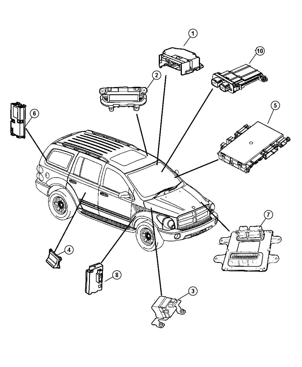 Diagram Modules. for your Chrysler 300  M