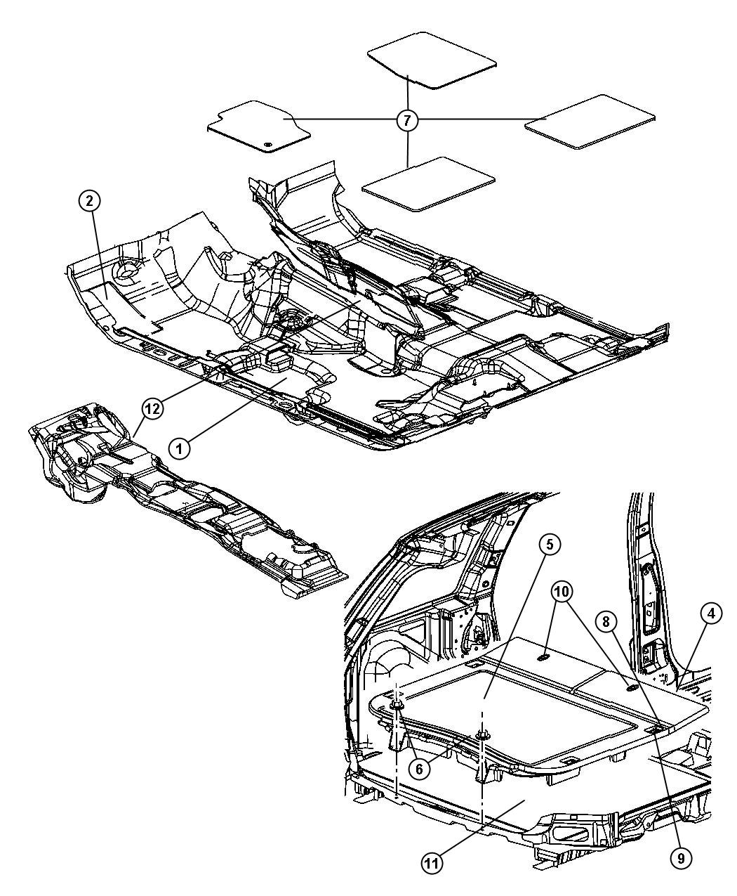 Diagram Carpet. for your Jeep