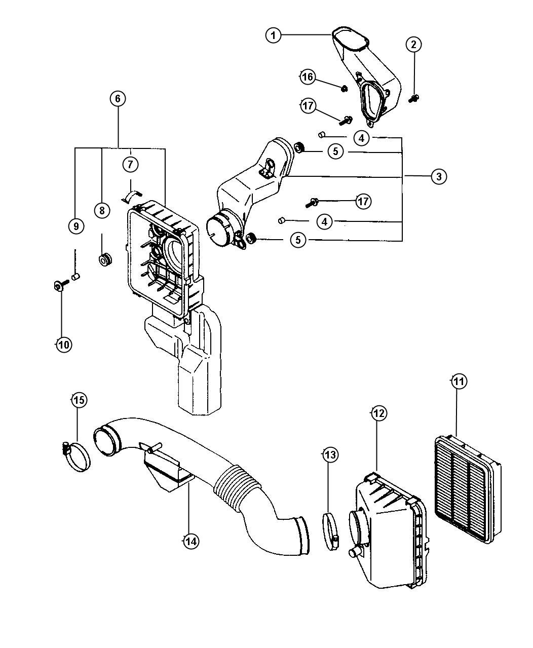 Air Cleaner. Diagram