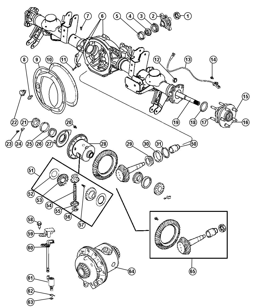 Simple Rear Axle Diagram