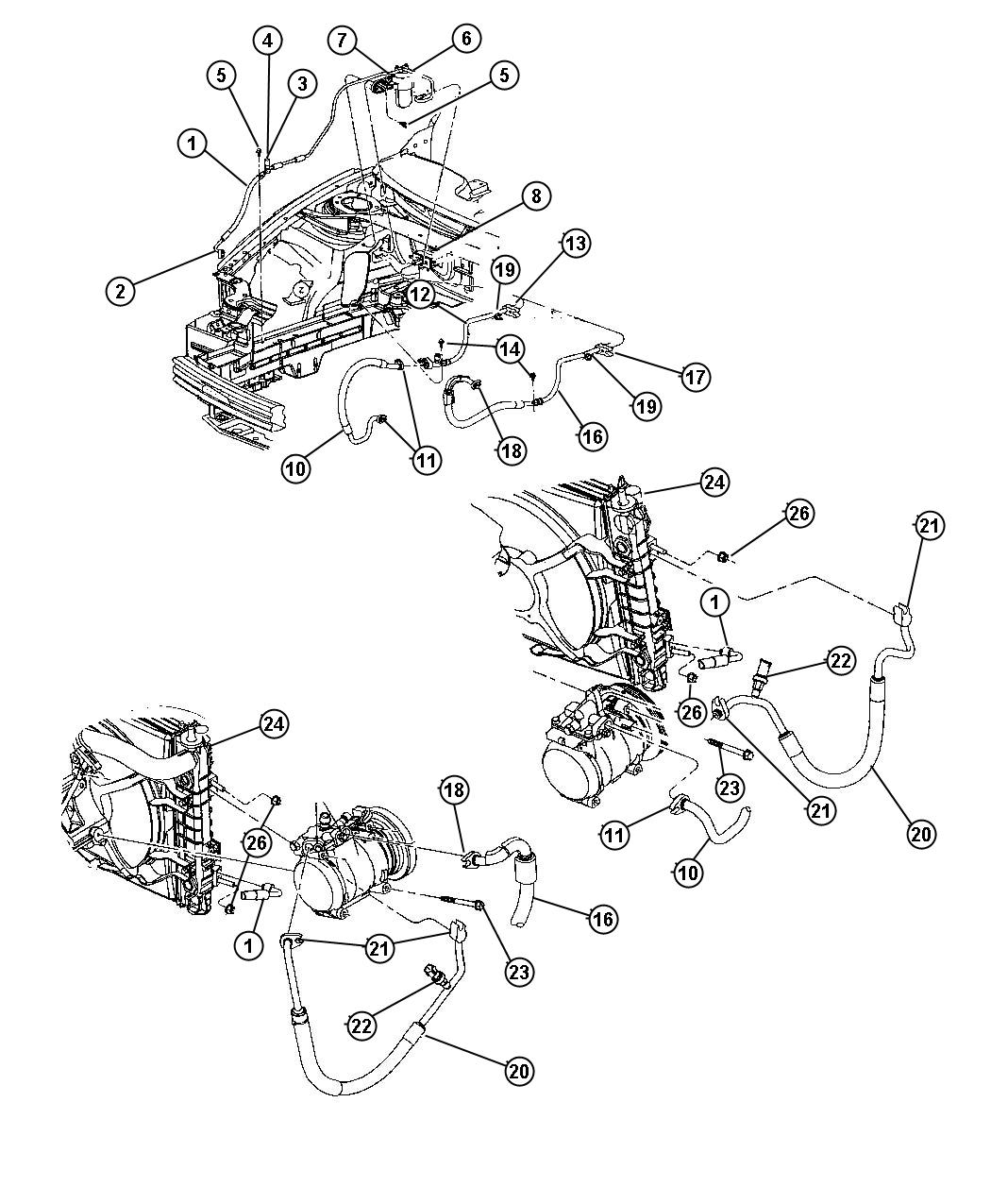 Diagram Plumbing Air Conditioning. for your Chrysler 300  