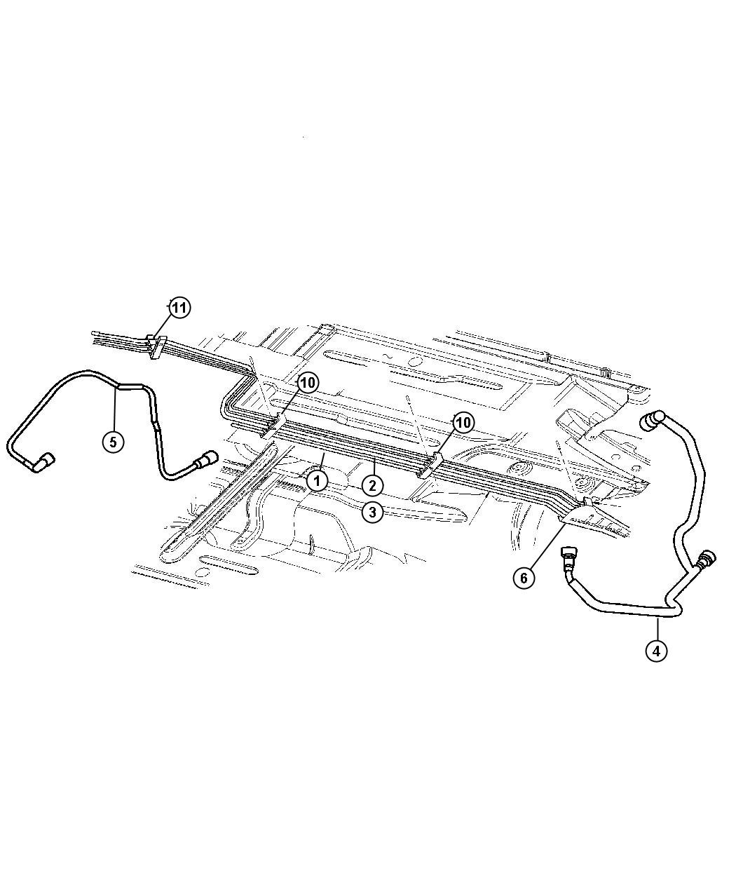 Diagram Fuel Lines All Engines. for your Dodge Charger  