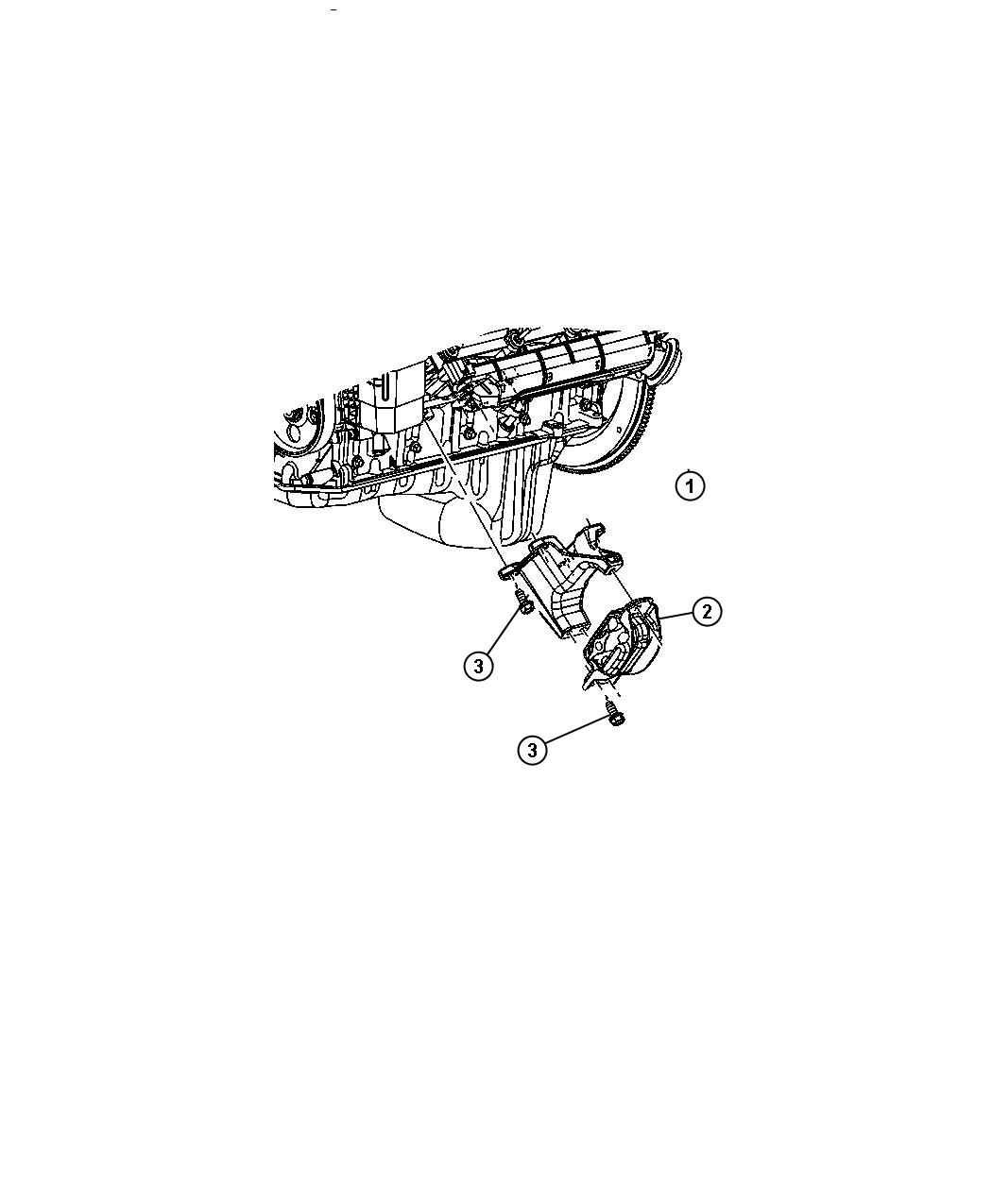 Engine Front, [Hemi "Magnum" 5.7L SMPI V8 Engine]. Diagram