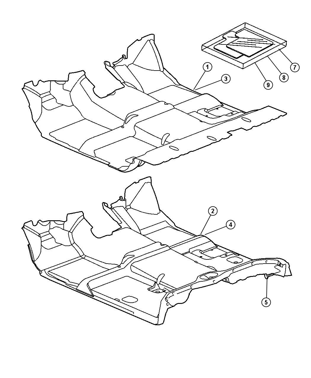 Carpets, Mats. Diagram