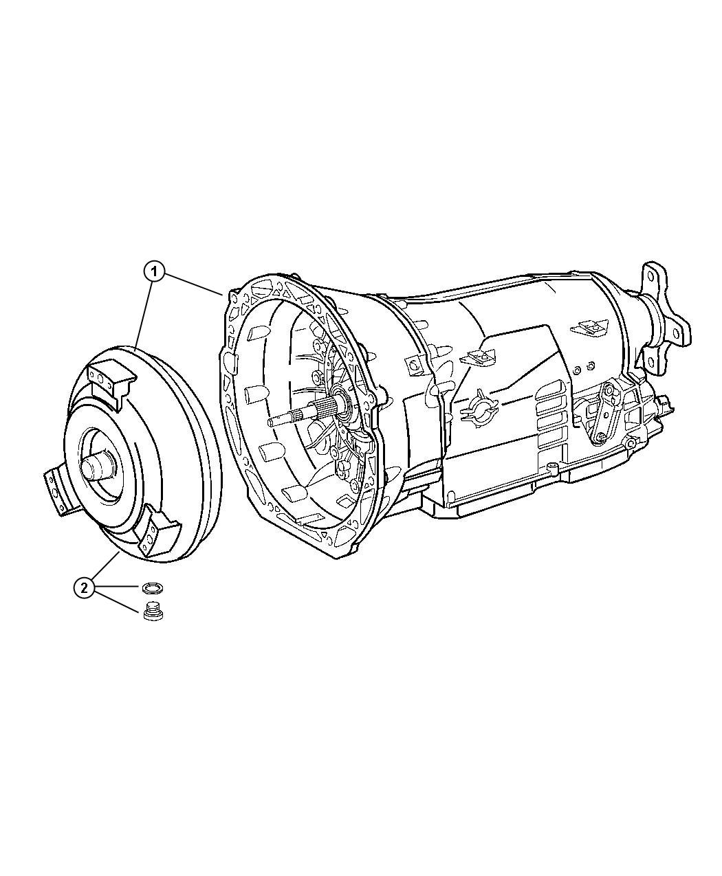 Diagram Transmission Assembly. for your 2012 Chrysler 200   