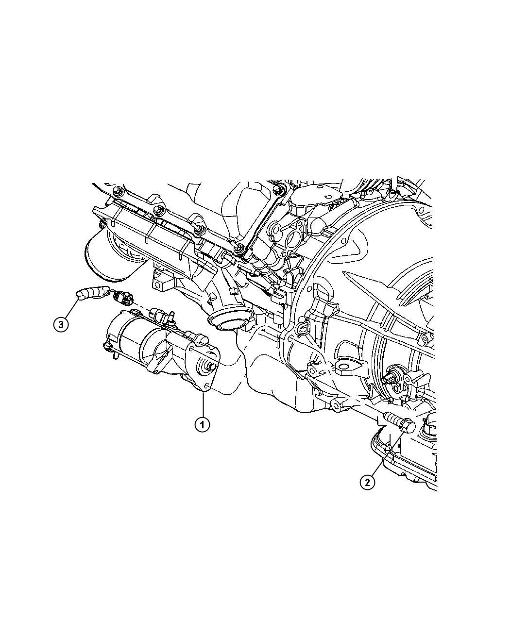 Diagram Starter Gas Engine [[5.7L All 5.7L 8Cyl Gas Engines]]. for your 1998 Jeep Grand Cherokee   