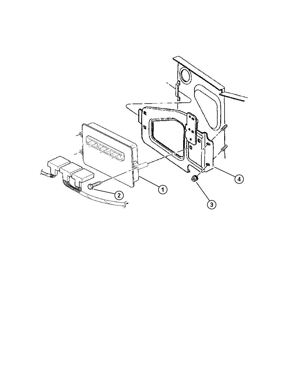 Diagram Powertrain Control Modules. for your Dodge Ram 2500  