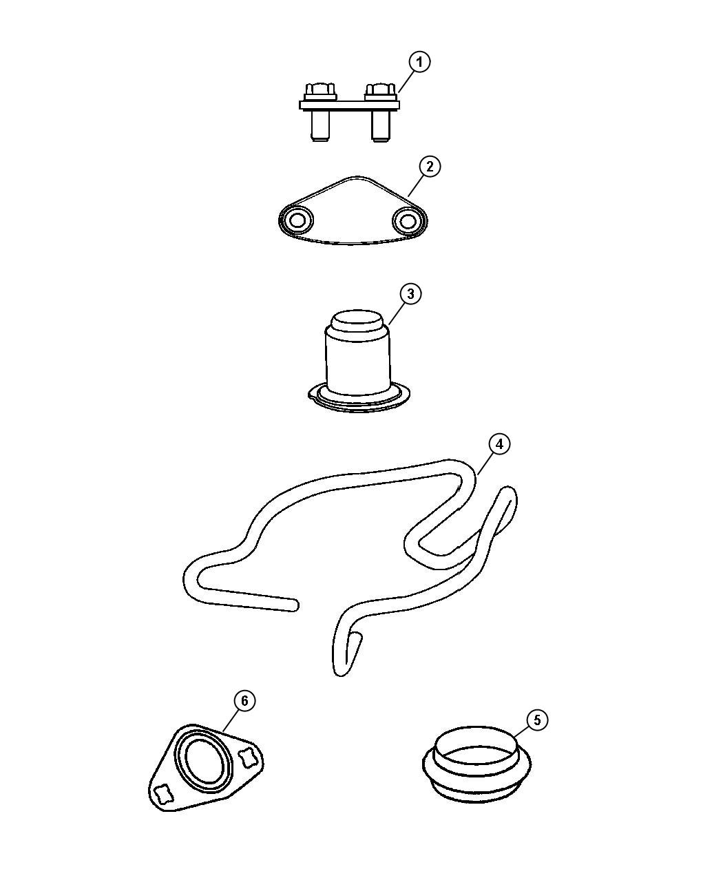 Diagram EGR System. for your Dodge