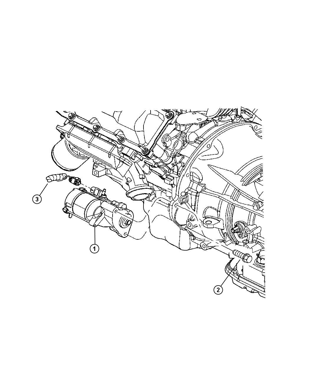 Diagram Starter Gas Engine [[5.7L All 5.7L 8Cyl Gas Engines]]. for your 2020 Jeep Grand Cherokee   