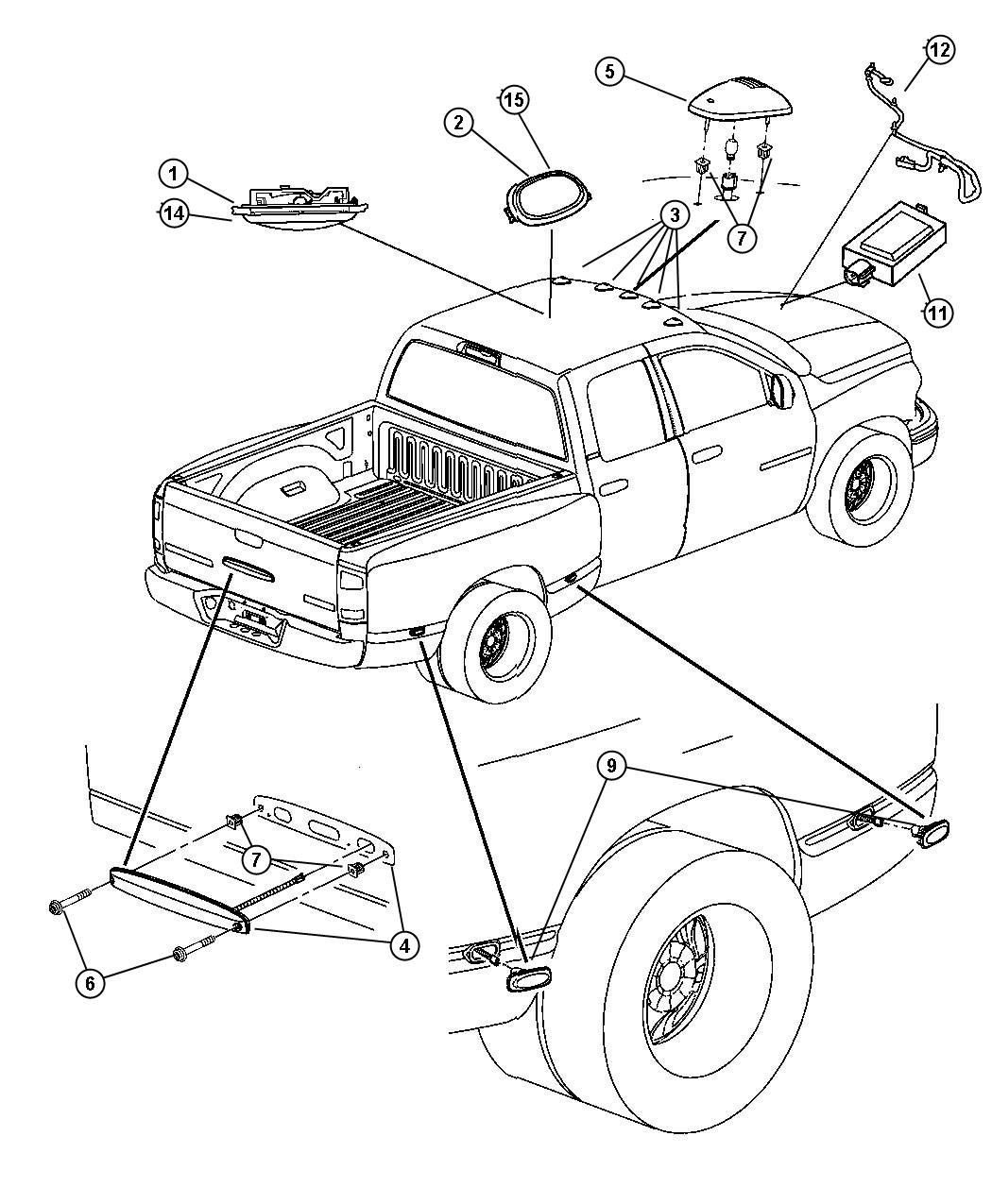 Diagram Lamps Courtesy. for your Dodge