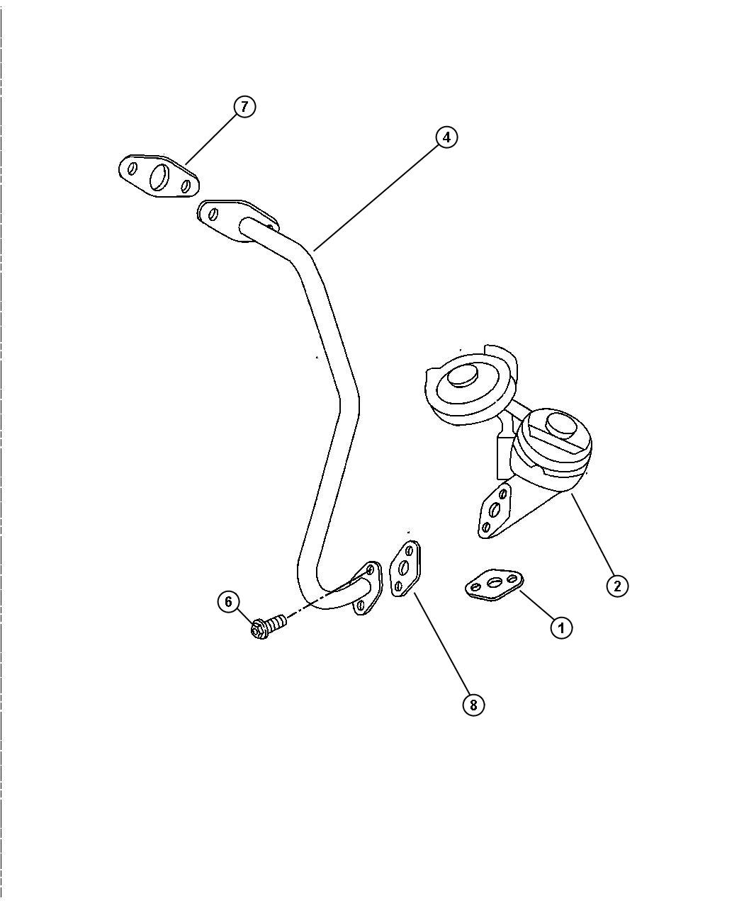 EGR System. Diagram